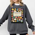 Composition Notebook Costume Teacher Matching Halloween Book Comfort Colors Sweatshirt Pepper