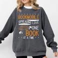 Cool Bookmobile Librarian Spreading Love One Book At A Time Comfort Colors Sweatshirt Pepper Cool Bookmobile Librarian Spreading Love One Book At A Time Comfort Colors Sweatshirt Pepper