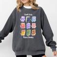 Cool Kids Read Books Apparel Comfort Colors Sweatshirt Pepper