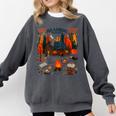 Cozy Reading Cabin Retreat Fall Bookish Autumn Cozy Reader Comfort Colors Sweatshirt Pepper Cozy Reading Cabin Retreat Fall Bookish Autumn Cozy Reader Comfort Colors Sweatshirt Pepper