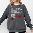 If I Crash Pause My Audiobook Lovers Dark Romance Spicy Book Comfort Colors Sweatshirt Pepper