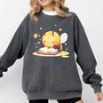 Cute Bee Reading Book Teacher Student Reader Graphic For Men Women Kids Comfort Colors Sweatshirt Pepper Cute Bee Reading Book Teacher Student Reader Graphic For Men Women Kids Comfort Colors Sweatshirt Pepper
