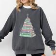 Cute Bookmas Christmas Book Tree Book Lover Teacher Comfort Colors Sweatshirt Pepper Cute Bookmas Christmas Book Tree Book Lover Teacher Comfort Colors Sweatshirt Pepper