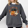 Cute Cat Fall In Love With Reading Book Cat Lover Librarian Comfort Colors Sweatshirt Pepper Cute Cat Fall In Love With Reading Book Cat Lover Librarian Comfort Colors Sweatshirt Pepper