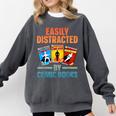 Cute Comic Book For Men Women Comic Book Collector Comfort Colors Sweatshirt Pepper