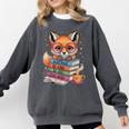 Cute Fox Read More Be Kind Stay Weird Reader Geek Book Lover Comfort Colors Sweatshirt Pepper Cute Fox Read More Be Kind Stay Weird Reader Geek Book Lover Comfort Colors Sweatshirt Pepper