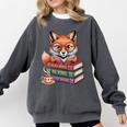 Cute Nerdy Fox Read Books Be Kind Stay Weird Book Club Premium Tri-Blend Comfort Colors Sweatshirt Pepper Cute Nerdy Fox Read Books Be Kind Stay Weird Book Club Premium Tri-Blend Comfort Colors Sweatshirt Pepper