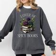 Dark Romance Book Lover Spicy Books Bookish Merch Morally Comfort Colors Sweatshirt Pepper