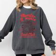 Dark Romance Reader Reading Monster Romance Book Club Comfort Colors Sweatshirt Pepper