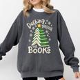 Dashing Through The Books Christmas Book Lovers Men Women Comfort Colors Sweatshirt Pepper Dashing Through The Books Christmas Book Lovers Men Women Comfort Colors Sweatshirt Pepper