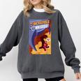 Disney Pixar The Incredibles Omnidroid Comic Book Cover Comfort Colors Sweatshirt Pepper