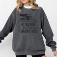 Emotionally Attached To Fictional Characters Banned Books Comfort Colors Sweatshirt Pepper Emotionally Attached To Fictional Characters Banned Books Comfort Colors Sweatshirt Pepper