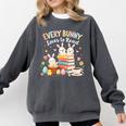 Every Bunny Loves To Read Book Lover Easter Day Apparel Comfort Colors Sweatshirt Pepper Every Bunny Loves To Read Book Lover Easter Day Apparel Comfort Colors Sweatshirt Pepper