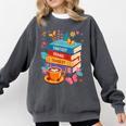 Fantasy Drama Tragedy Books Subtle Anti-Trump Comfort Colors Sweatshirt Pepper