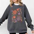 Floral Pride & Prejudice Barely Tolerable Book Lover Bookish Comfort Colors Sweatshirt Pepper Floral Pride & Prejudice Barely Tolerable Book Lover Bookish Comfort Colors Sweatshirt Pepper