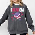 Freadom Anti Ban Books Freedom To Read Book Reading Comfort Colors Sweatshirt Pepper Freadom Anti Ban Books Freedom To Read Book Reading Comfort Colors Sweatshirt Pepper