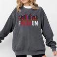 Freadom Shelf Read Reading Book Librarian Men Women Kids Comfort Colors Sweatshirt Pepper Freadom Shelf Read Reading Book Librarian Men Women Kids Comfort Colors Sweatshirt Pepper