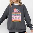 With Freedom Flowers Books And The Moon Comfort Colors Sweatshirt Pepper