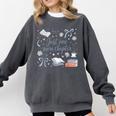 Girl Coquette Bow Just One More Chapter Book Bookish Reading Comfort Colors Sweatshirt Pepper Girl Coquette Bow Just One More Chapter Book Bookish Reading Comfort Colors Sweatshirt Pepper