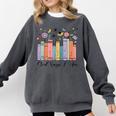 God Says I Am Floral Book Cute Christian Girl Teen Religious Comfort Colors Sweatshirt Pepper God Says I Am Floral Book Cute Christian Girl Teen Religious Comfort Colors Sweatshirt Pepper