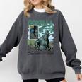 Godzilla Ocean Scene Comic Book Illustration Movie Monster Comfort Colors Sweatshirt Pepper Godzilla Ocean Scene Comic Book Illustration Movie Monster Comfort Colors Sweatshirt Pepper