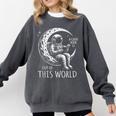 A Good Book Is Out Of This World Kids Reading Imagination Comfort Colors Sweatshirt Pepper A Good Book Is Out Of This World Kids Reading Imagination Comfort Colors Sweatshirt Pepper