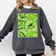 Green Comic Book Green Graphic Comfort Colors Sweatshirt Pepper Green Comic Book Green Graphic Comfort Colors Sweatshirt Pepper