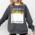 Guestbook My 21st Birthday Sign My Shirt Birthday Party Comfort Colors Sweatshirt Pepper
