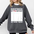 Guestbook 7th Birthday 7 Year Old Born 2018 Bday Comfort Colors Sweatshirt Pepper