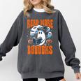 Halloween Book Lover Ghost Boo Pun Read More Boooks Comfort Colors Sweatshirt Pepper Halloween Book Lover Ghost Boo Pun Read More Boooks Comfort Colors Sweatshirt Pepper