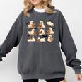 Halloween Ghost Book Lover Comfort Colors Sweatshirt Pepper Halloween Ghost Book Lover Comfort Colors Sweatshirt Pepper