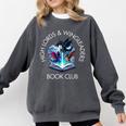 High Lords & Wingleaders Book Club Fantasy Storm Dragon Comfort Colors Sweatshirt Pepper High Lords & Wingleaders Book Club Fantasy Storm Dragon Comfort Colors Sweatshirt Pepper