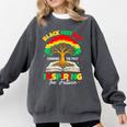 Honoring Past Inspiring Future History Month Book Tree Comfort Colors Sweatshirt Pepper