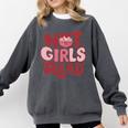 Hot Girls Read Book Lover Feminist Reader Premium Tri-Blend Comfort Colors Sweatshirt Pepper Hot Girls Read Book Lover Feminist Reader Premium Tri-Blend Comfort Colors Sweatshirt Pepper