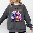 I'm A Book Dragon Not A Worm Comfort Colors Sweatshirt Pepper