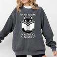 I’m Not Reading I’m Judging You Silently Fun Cat Book Lover Comfort Colors Sweatshirt Pepper I’m Not Reading I’m Judging You Silently Fun Cat Book Lover Comfort Colors Sweatshirt Pepper