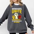 Introverts Unite Introvert Antisocial Anti Social Comfort Colors Sweatshirt Pepper Introverts Unite Introvert Antisocial Anti Social Comfort Colors Sweatshirt Pepper