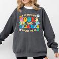 If It Involves Books And Pajamas Count Me In Reading Comfort Colors Sweatshirt Pepper