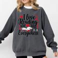 Its A Good Day To Read Book Across America Kids Comfort Colors Sweatshirt Pepper