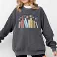 It's a Good Day To Read a Book Comfort Colors Sweatshirt Pepper