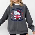 It's a Good Day To Read a Book Cute Cat Book Day Girls Boys Comfort Colors Sweatshirt Pepper It's a Good Day To Read a Book Cute Cat Book Day Girls Boys Comfort Colors Sweatshirt Pepper