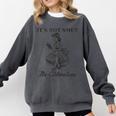 It's Not Smut It's Literature Smut Book Reader Comfort Colors Sweatshirt Pepper