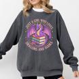 Just A Girl Who Loves Dragons And Books Fantasy Dragon Comfort Colors Sweatshirt Pepper Just A Girl Who Loves Dragons And Books Fantasy Dragon Comfort Colors Sweatshirt Pepper