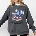 Just One More Chapter Book Dragon Reading Book Lover Bookish Comfort Colors Sweatshirt Pepper Just One More Chapter Book Dragon Reading Book Lover Bookish Comfort Colors Sweatshirt Pepper