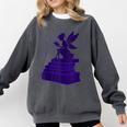 Kawaii Fairy Bookish Book Lover Library Read Comfort Colors Sweatshirt Pepper
