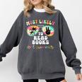Most Likely To Read Books All Summer Teacher Student Comfort Colors Sweatshirt Pepper Most Likely To Read Books All Summer Teacher Student Comfort Colors Sweatshirt Pepper