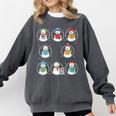 Literary Winter Reading Snowmen Cozy Book Lover Pattern Comfort Colors Sweatshirt Pepper Literary Winter Reading Snowmen Cozy Book Lover Pattern Comfort Colors Sweatshirt Pepper
