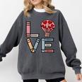Love Books Reading Comfort Colors Sweatshirt Pepper Love Books Reading Comfort Colors Sweatshirt Pepper