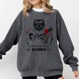 Love Me Like My Demons Do Dark Romance Merch Smutty Book Comfort Colors Sweatshirt Pepper