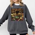 Melanin Afro Women Educated Reading Book History Girls Comfort Colors Sweatshirt Pepper Melanin Afro Women Educated Reading Book History Girls Comfort Colors Sweatshirt Pepper